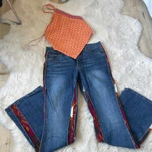 DOLCE & GABBANA PANTS/ ZARA TOP SET